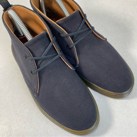 Doc Dr. Martens Daytona Black Corduroy Chukka Desert Boots Shoes Women’s Size 6 - Picture 5 of 15